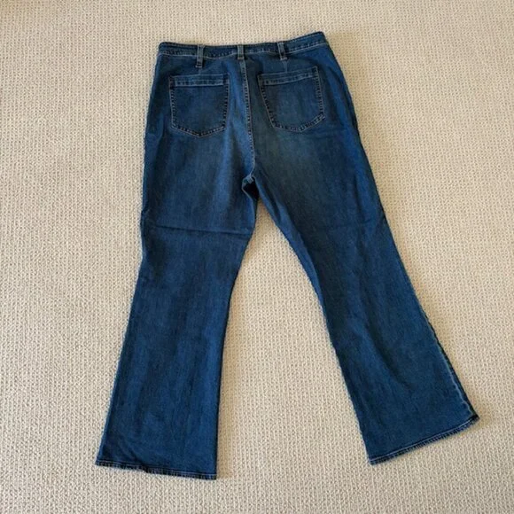 GAP '70s Flare Jeans Size 20 - Picture 2 of 8